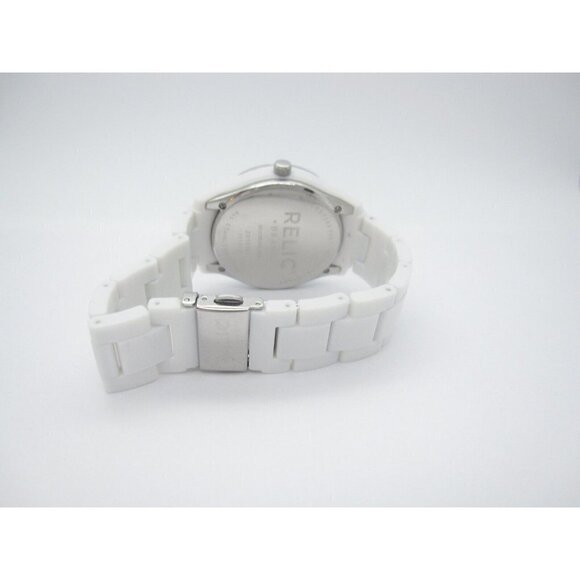 Women's Relic Quartz 50m WR Analog 44mm Dial Causal Round Watch (E396) - Picture 9 of 10